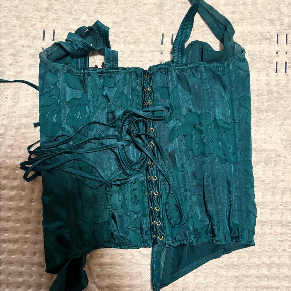 Victoria Secret Vintage Collection Lace-Up Corset Top